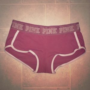 Victoria’s Secret pink boyshort panties